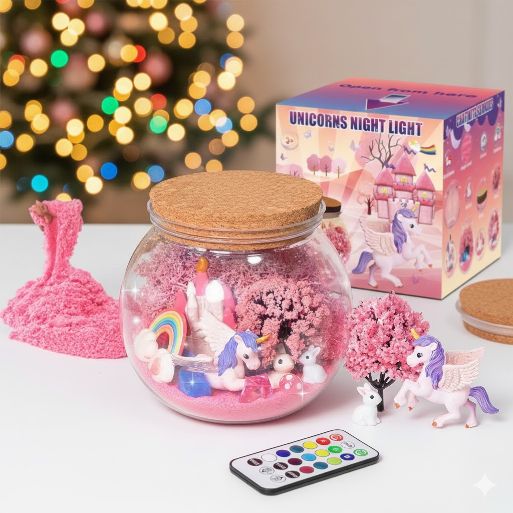 Home Magiczna kula - lampka nocna - prezent świąteczny